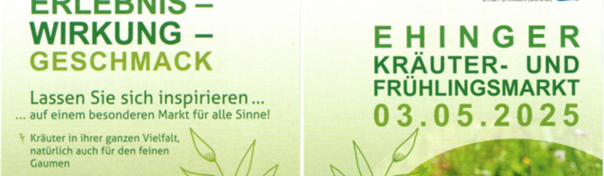 6. Ehinger Kräutermarkt