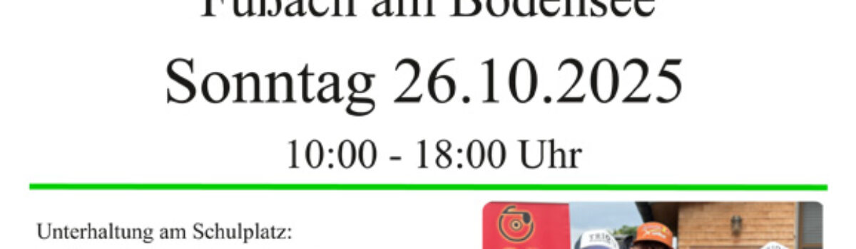 25. Fußacher Herbstmarkt